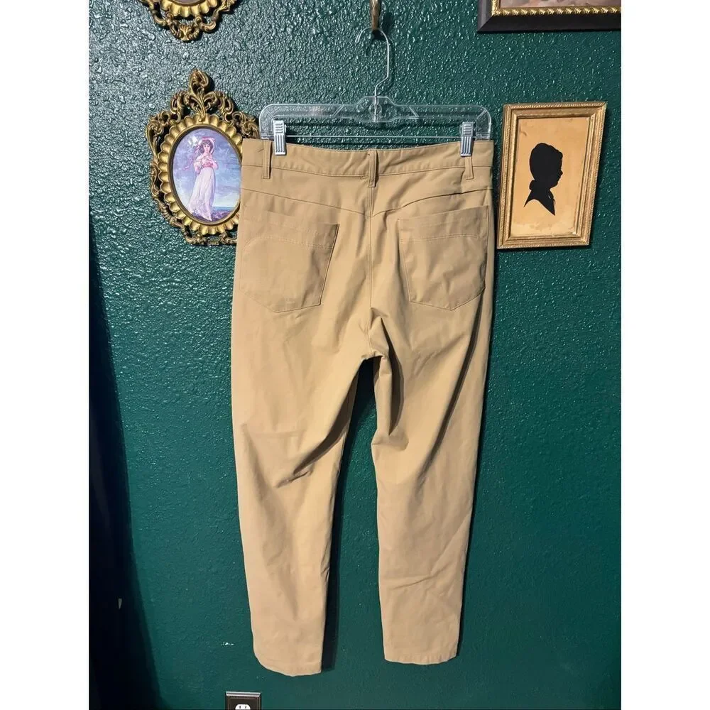 Fabletics Mens Khaki Chino Pants Size 32